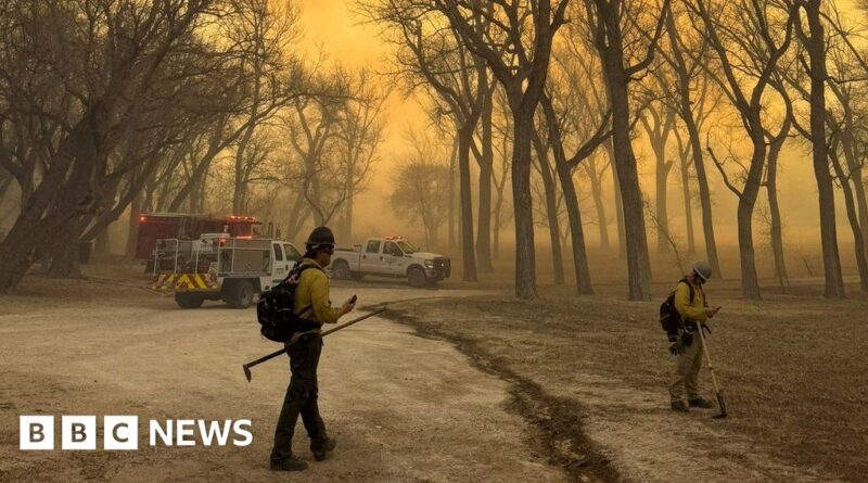 Texas battles second-biggest wildfire in US history