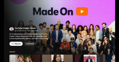 YouTube rolls out new channel pages for creators on its TV app | TechCrunch