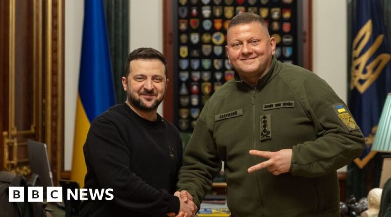 Zelensky sacks Ukraine's commander-in-chief Valerii Zaluzhnyi