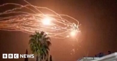 Barrage of missiles intercepted by Israel’s Iron Dome