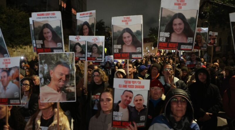 Israeli protest march demands hostage release 'now'