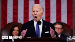State of the Union: Biden draws election battle lines in fiery speech