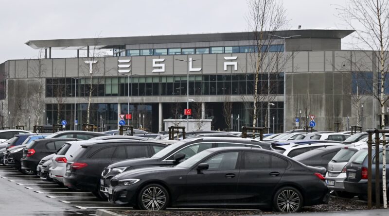 Tesla's Berlin plant halts production after suspected arson attack at nearby substation