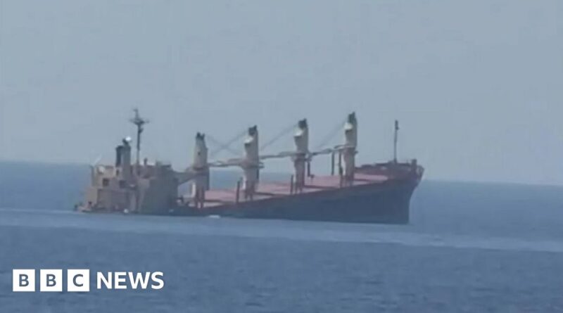 UK-owned ship attacked by Houthis sinks off Yemen coast