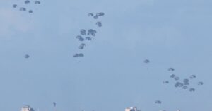 US airdrops aid to Gaza for third time in week