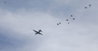 U.S. military aircraft airdrop thousands of meals into Gaza in emergency humanitarian aid operation