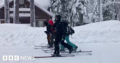 Watch: Making tracks through California and Nevada snow