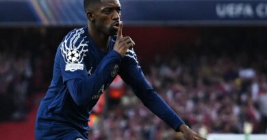 Advantage PSG as Dembele seals narrow win at Arsenal