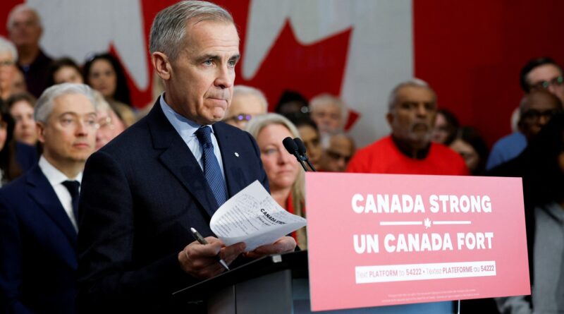 Canadian voters appear on track to rebuke Trump’s trade war