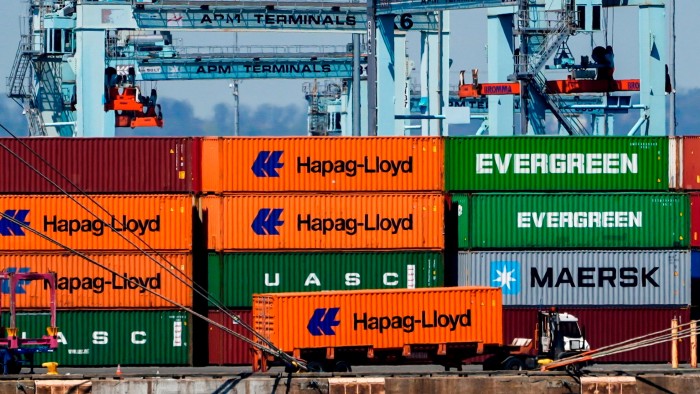 Demand slump fuelled by Trump tariffs hits US ports and air freight