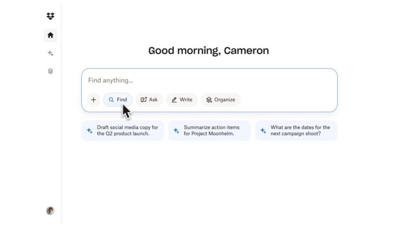 Dropbox adds new features to Dash, its AI-powered search tool | TechCrunch