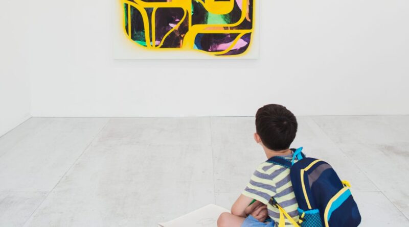 I took my toddler to a museum. I was stressing about his behavior until a stranger told me what I needed to hear.