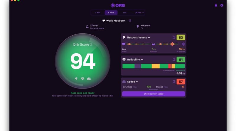 Orb, a new app by Ookla's ex-CEO, offers a broader picture of your internet connection | TechCrunch