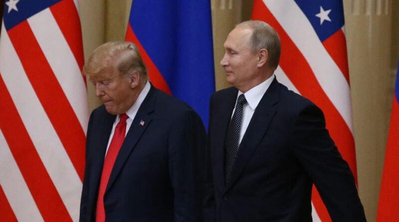 Trump: I think Putin may just be 'tapping me along'