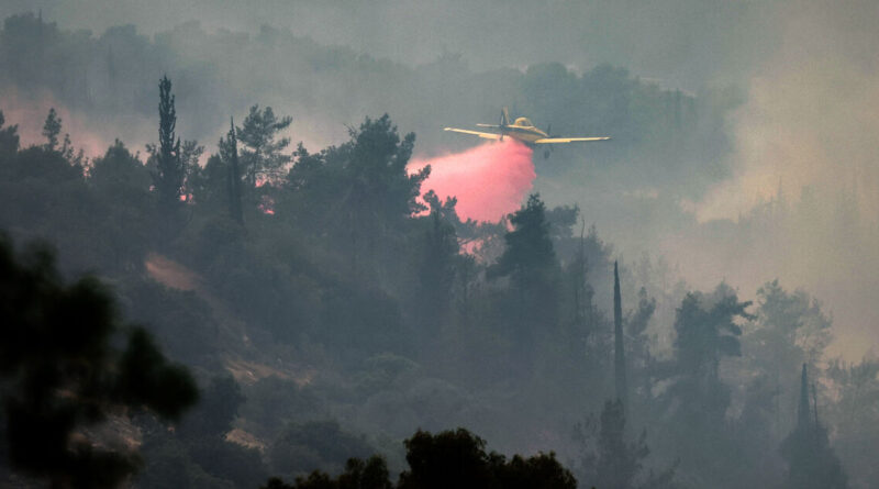 Wildfire spreads around Jerusalem as Israel asks Italy, Greece for help