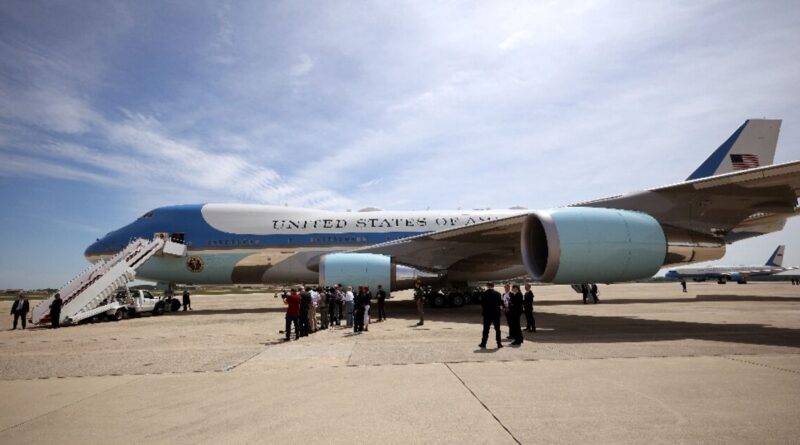 Air Force One: iconic jet gets the Trump treatment