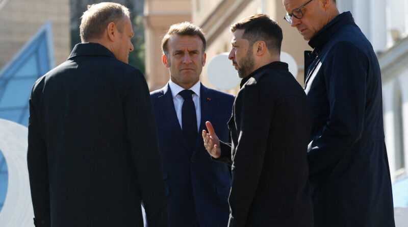 European Leaders Visit Kyiv in a Show of Solidarity for Ukraine