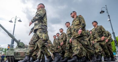 German troops start long-term deployment in another country for the first time since World War II