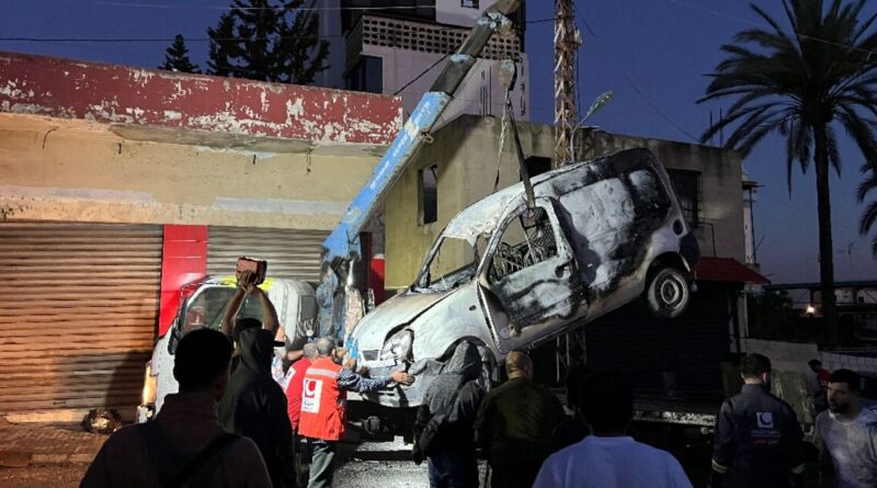 Hamas says commander killed in Israel Lebanon strike
