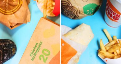I stuck to a $15 budget at McDonald's and Burger King. One chain offered more variety.