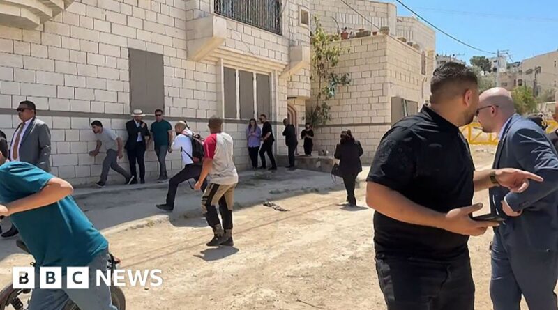 Israel fires 'warning shots' near diplomats in West Bank