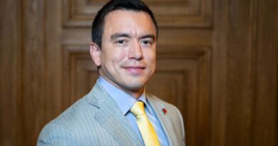 Israeli intelligence to help Ecuador in war on cartels: Noboa to AFP