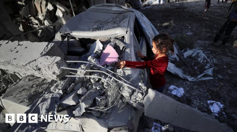 Israeli strikes in northern Gaza kill at least 48, hospital says