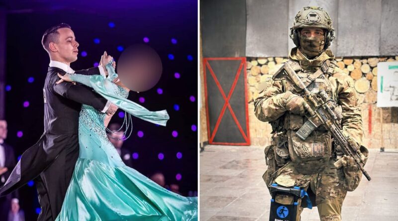 I'm a ballroom dancer who joined Ukraine's special forces. The war took my leg, but I have no regrets signing up.
