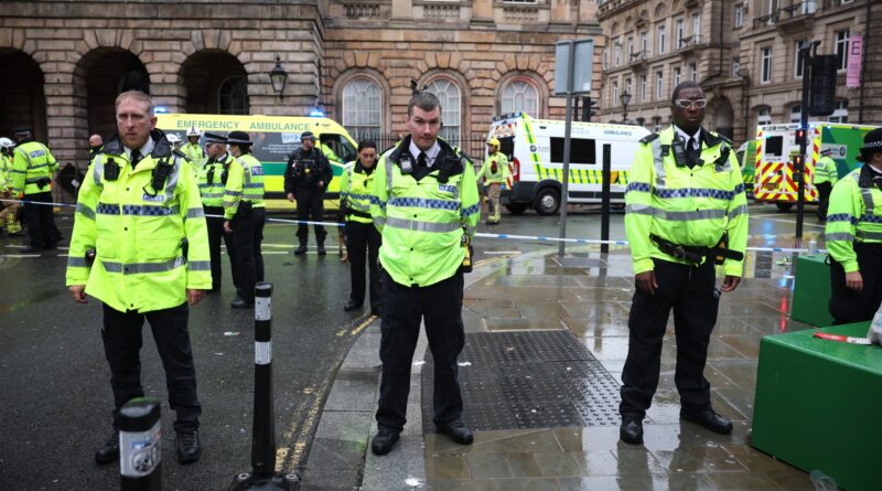 Man arrested after car ploughs into crowd at Liverpool FC’s title parade