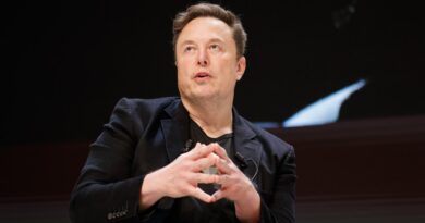 Chief Technology Officer of X Elon Musk speaks onstage during the "Exploring the New Frontiers of Innovation: Mark Read in Conversation with Elon Musk"