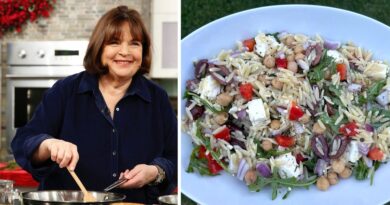 My Greek parents tried Ina Garten's Greek orzo salad, and now they can't stop making it