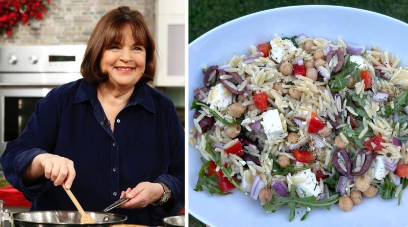 My Greek parents tried Ina Garten's Greek orzo salad, and now they can't stop making it