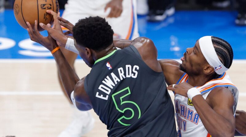 NBA: Gilgeous-Alexander, Thunder rout Wolves in West playoff opener