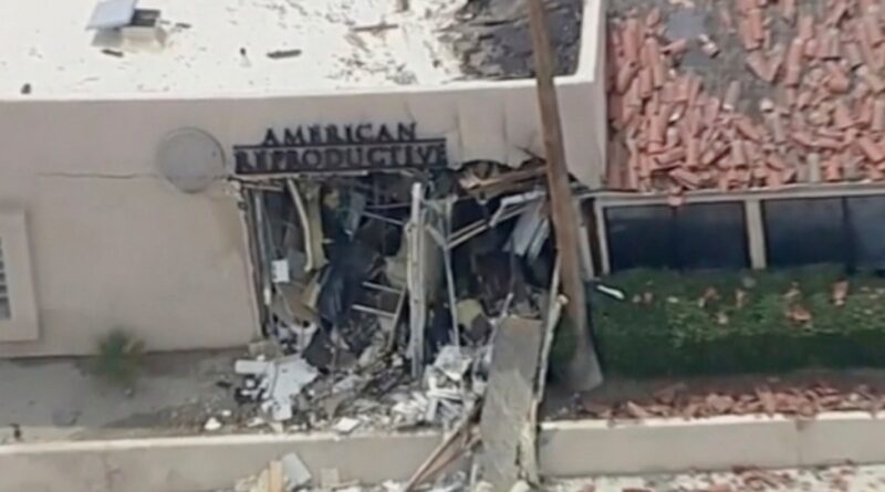 One killed after explosion near fertility clinic in Palm Springs