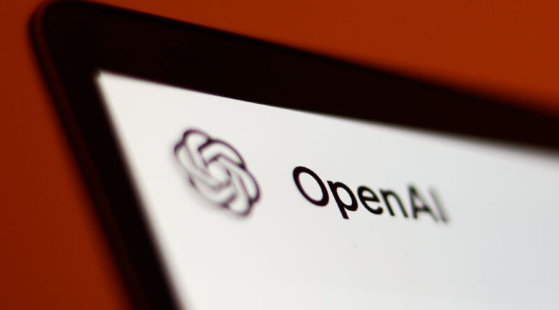 OpenAI ChatGPT website displayed on a laptop screen is seen in this illustration photo.