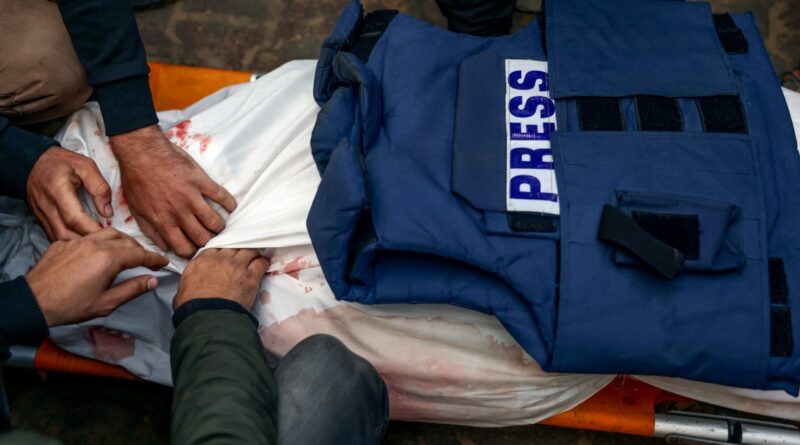 Palestine the world’s most dangerous place for journalists, RSF says