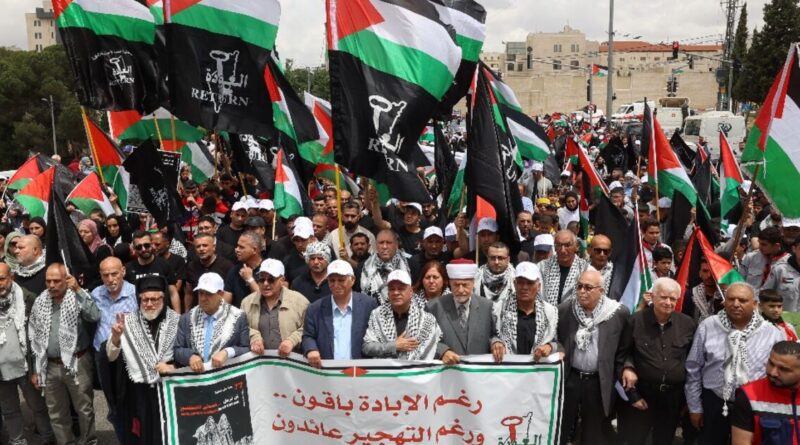 Palestinians mark Nakba amid mass displacement in Gaza and West Bank