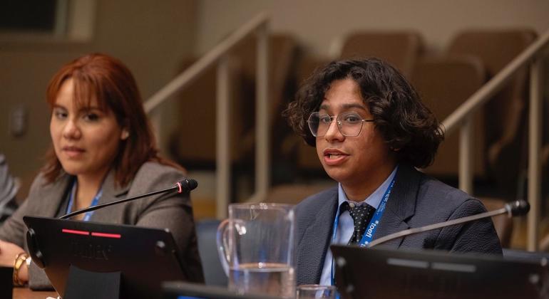 Rehman Hassan, member of the WHO Youth Council (file)