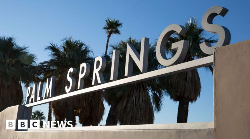 Police investigate explosion in Palm Springs, California