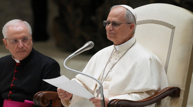 Pope Leo XIV Calls for News Media to Shun Divisive Language