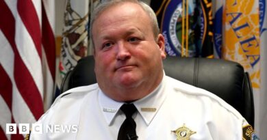 President Donald Trump pardons former Virginia sheriff Scott Jenkins convicted of fraud and bribery