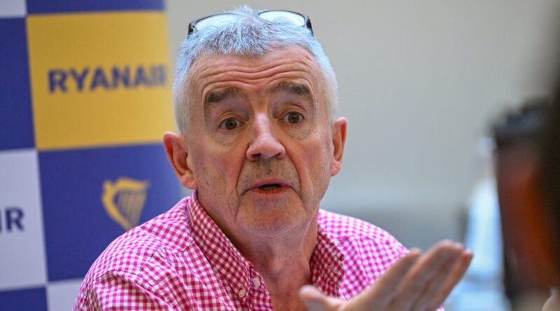 Ryanair's CEO slammed 'very lazy airport directors' in Ukraine and a 'lunatic Spanish minister's' luggage guidelines