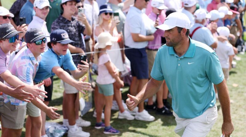 Scottie Scheffler Storms Into PGA Championship Lead, Eyes Third Major