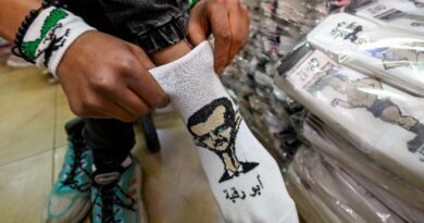 Socks and satire: Syrians mock ousted Assad dynasty