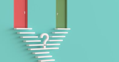 Choosing a path, two doors, two roads
