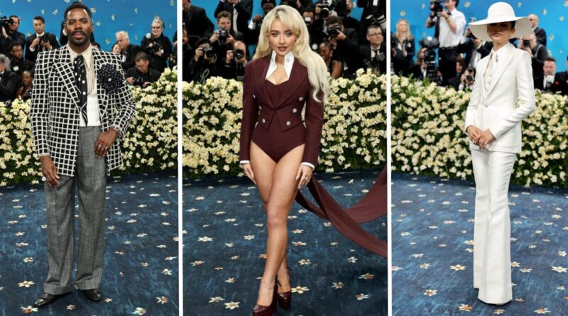 The best-dressed celebrities at the 2025 Met Gala