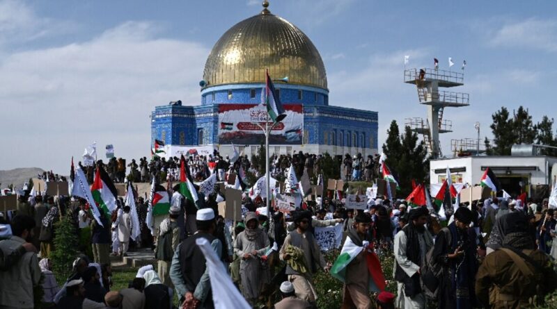 Thousands protest in Afghanistan to support Gaza