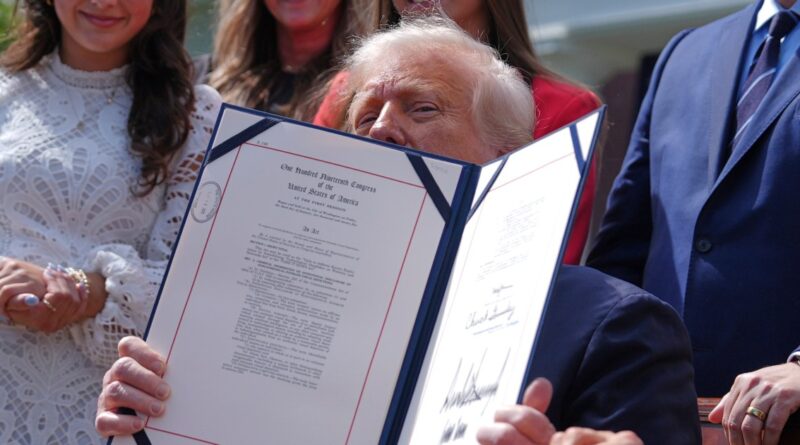 Trump signs bill outlawing ‘revenge porn’
