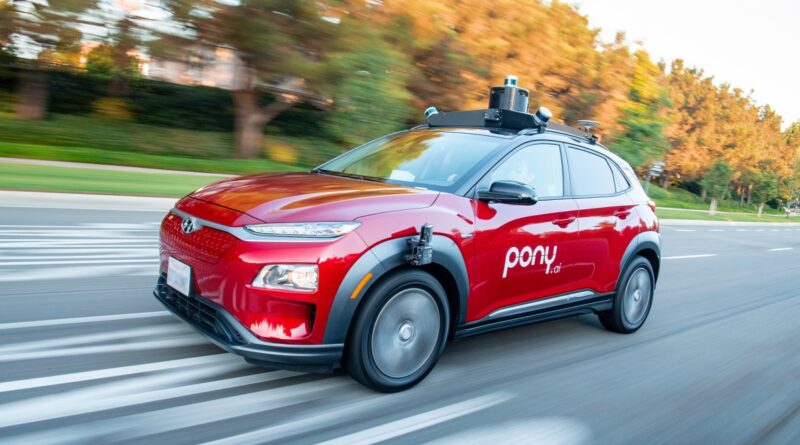 red Pony AI car