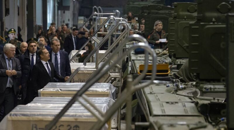 Ukraine has accused China of supplying key equipment and supplies to Russian defense manufacturing facilities